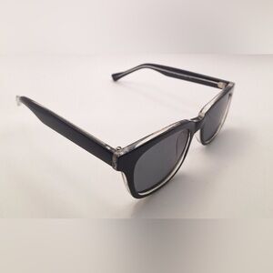 VE Soho Black Oval Sunglasses Frames Only
